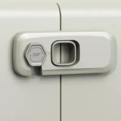 Bloque porte bebe - ChildSafetyLock™ - Gris
