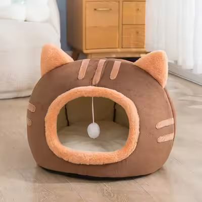 Lit pour Chat - MeowNest™ - Marron