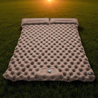 Matelas Gonflable - LiteDoubleMattress™ - Marron