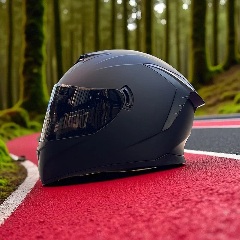 Casque de Moto - FullRideHelmet™ - Noir