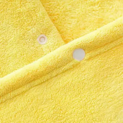Serviette de bain bébé - Children'sBathTowel™ - Jaune