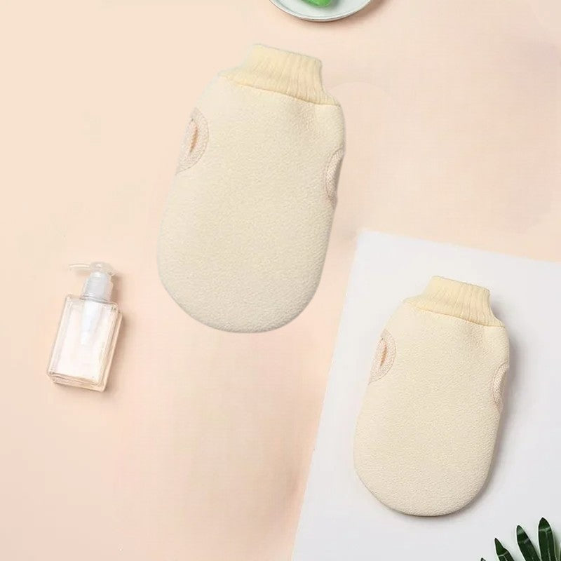 Gant Exfoliant - ExfoSpaGlove™ - Blanc