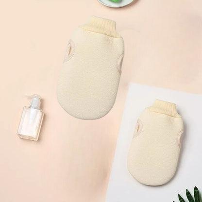 Gant Exfoliant - ExfoSpaGlove™ - Blanc