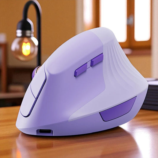 Souris Verticale - ErgoClickPro™ - Violet