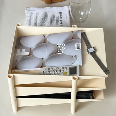 Étagère pour Bureau - OfficeRack™ - Beige