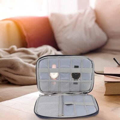 Sac de Rangement pour Bracelets de Montre - WatchStrapCase™ - Bleu