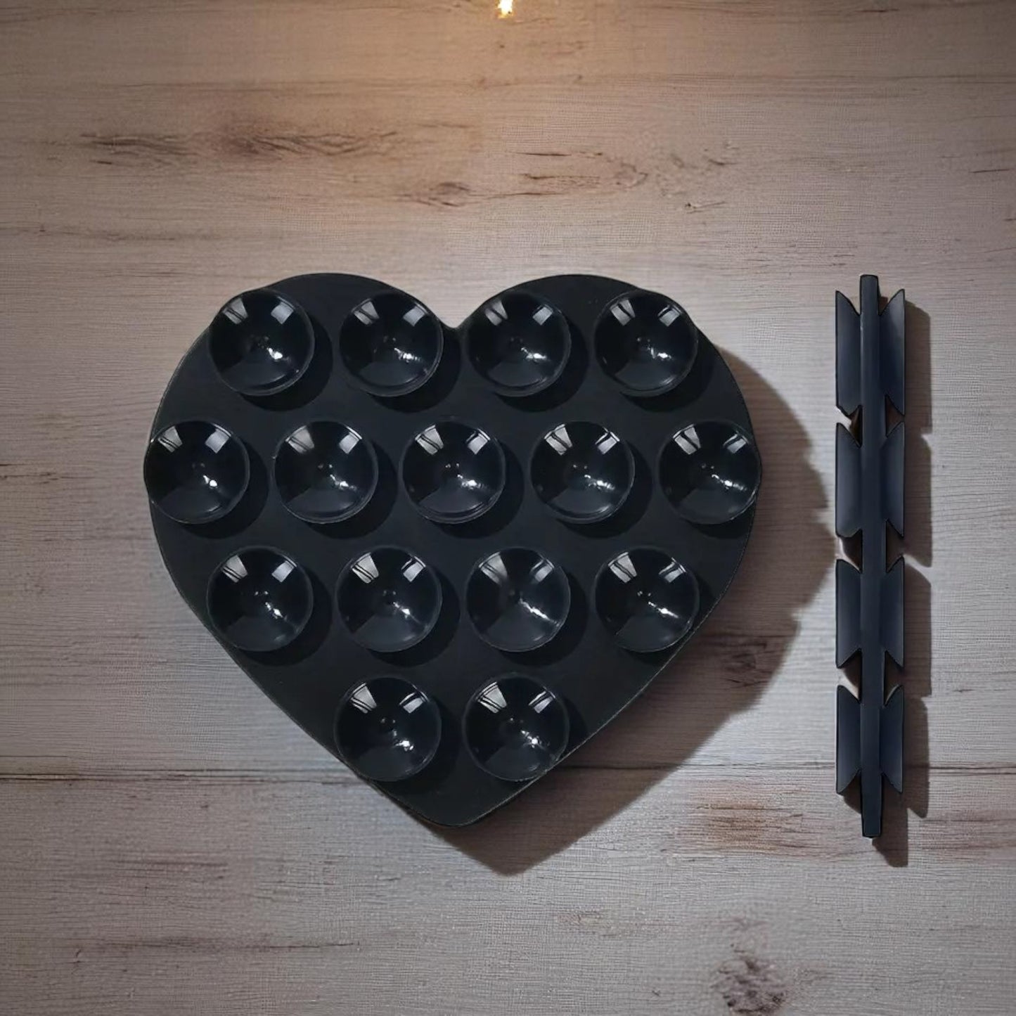 Support Téléphone  - HeartPhoneHolder™ - Noir