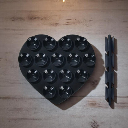 Support Téléphone  - HeartPhoneHolder™ - Noir