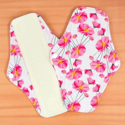 Serviette Hygiénique Lavable - EcoReusablePads™ - Rose