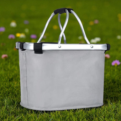 PANIER VELO POUR CHIEN	- PetRideBasket™ - Rectangle Gris