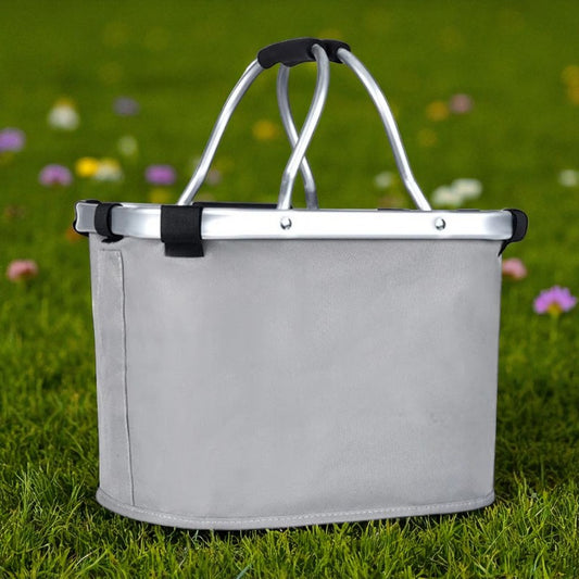 PANIER VELO POUR CHIEN	- PetRideBasket™ - Rectangle Gris