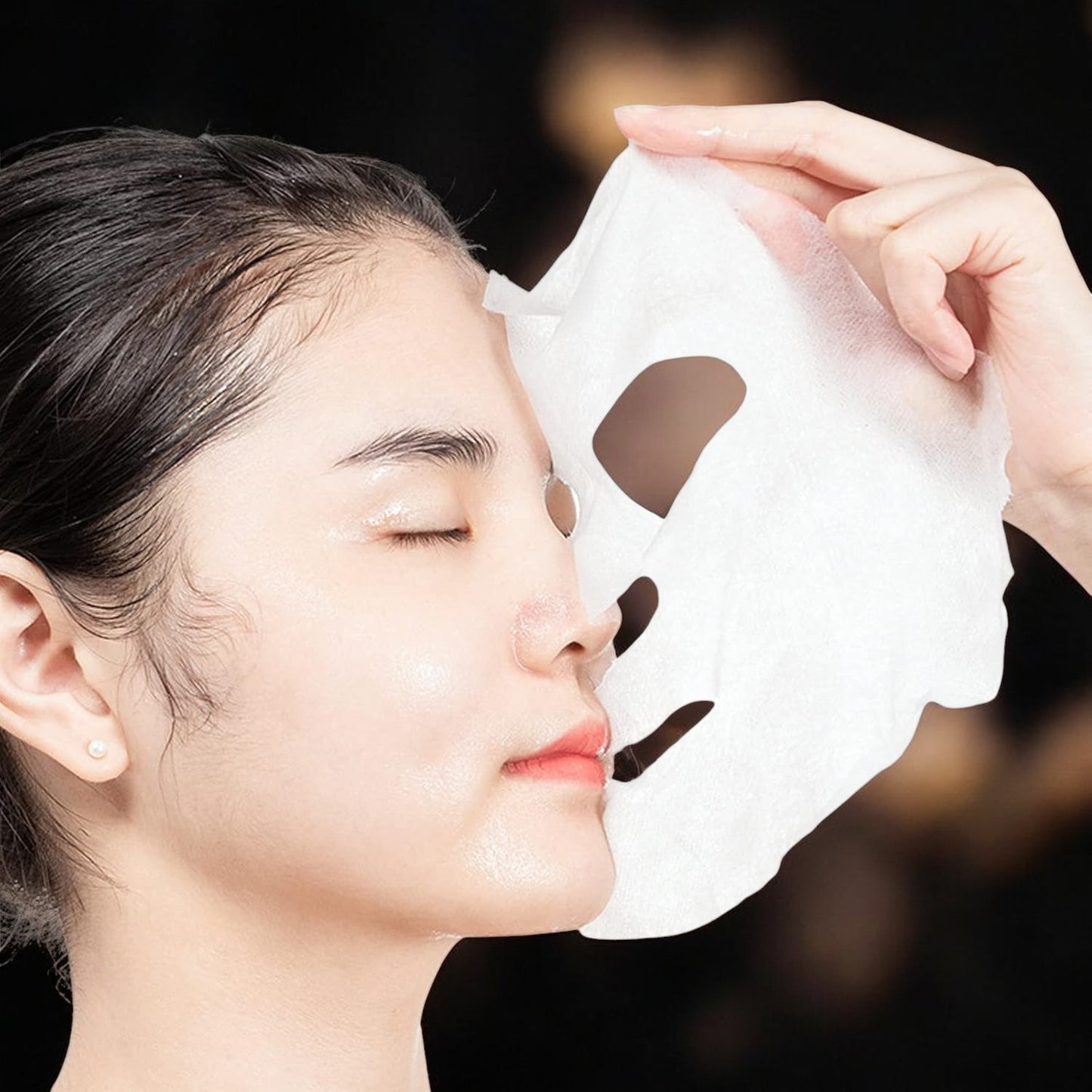 Masque Facial - GlowSkinSheet™ - Concombre