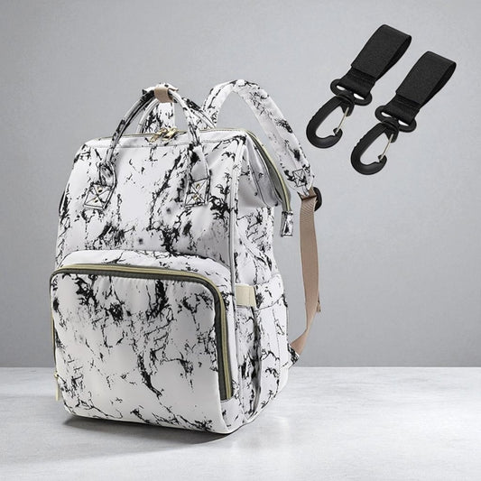 Sac à Langer - MummyGoPack™ - Noir & Blanc