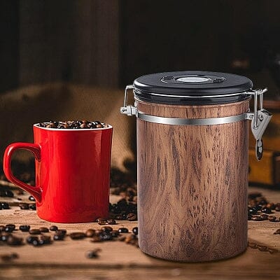 Récipient hermétique - FoodJarStorage™ - Marron&Noir