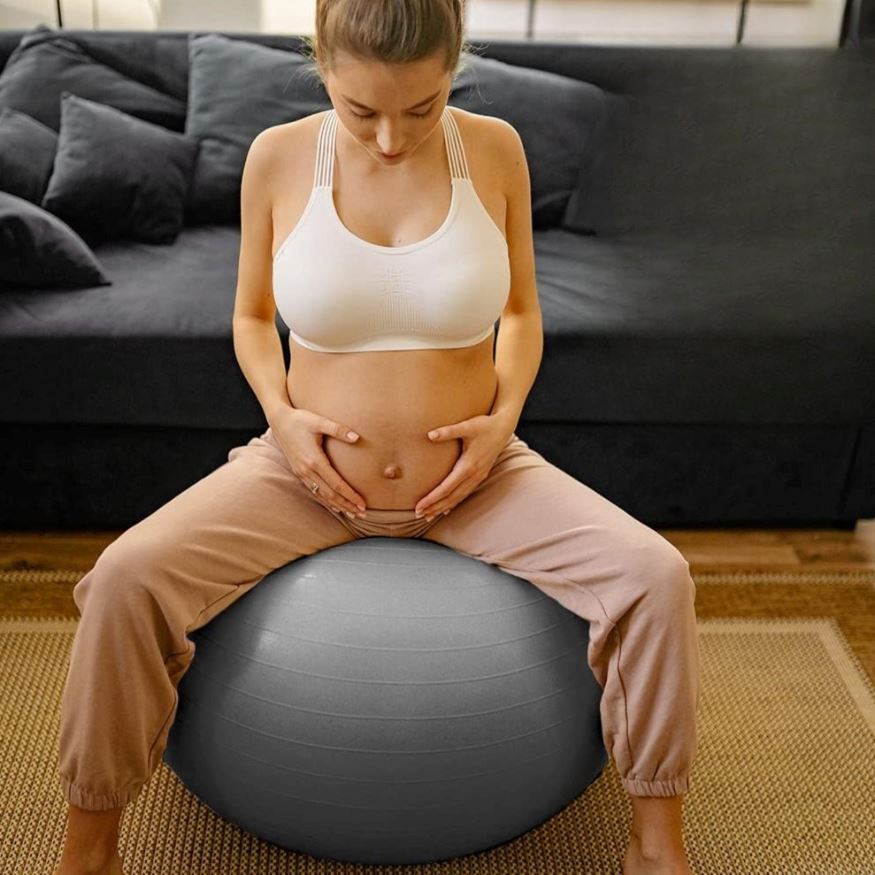 Ballon de Grossesse - FitBall™ - Gris