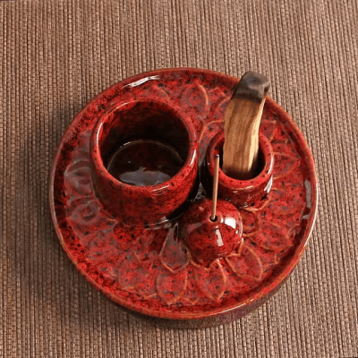 Porte encens - NewIncenseBurner™ - Rouge