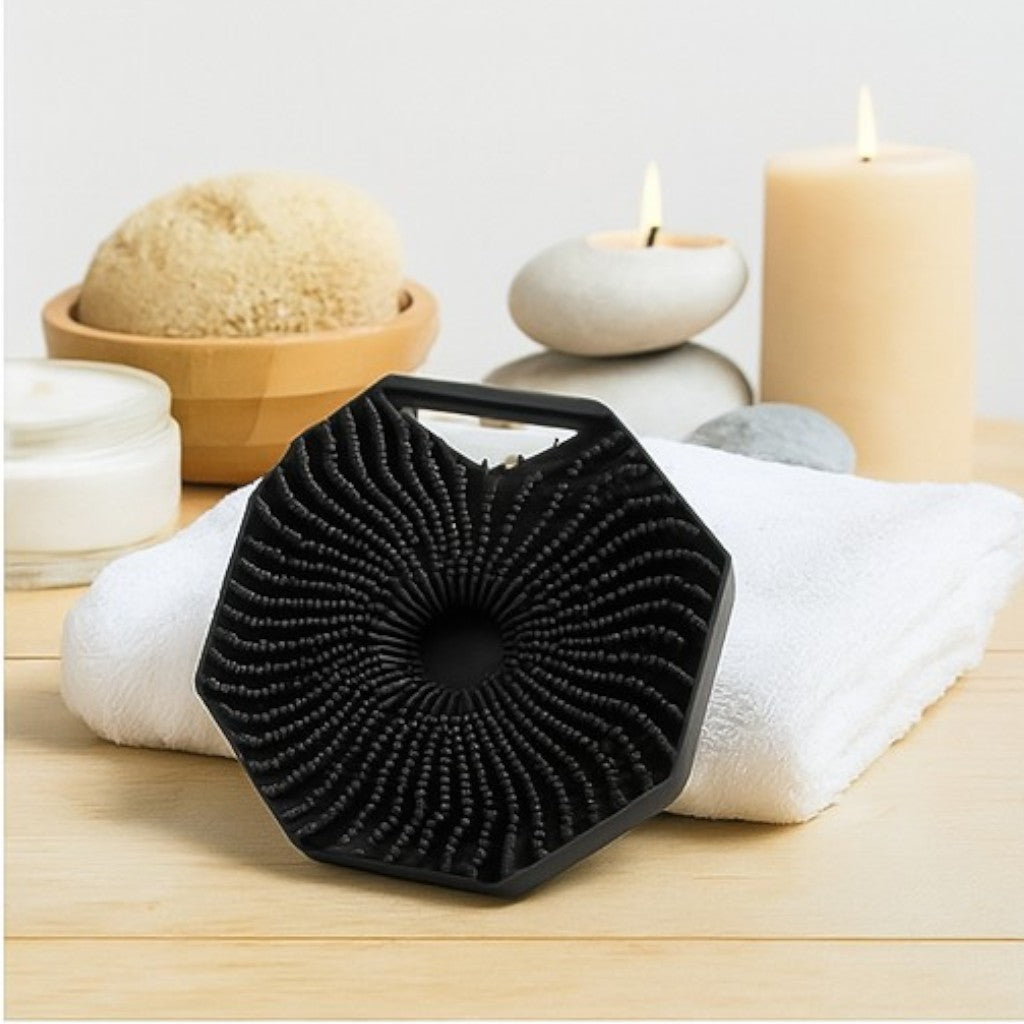 Brosse pour le Corps - SilkoScrub™ - Noir