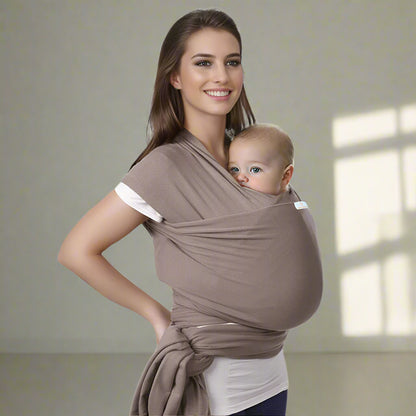 Écharpe De Portage - CuddleWrap™ - Marron