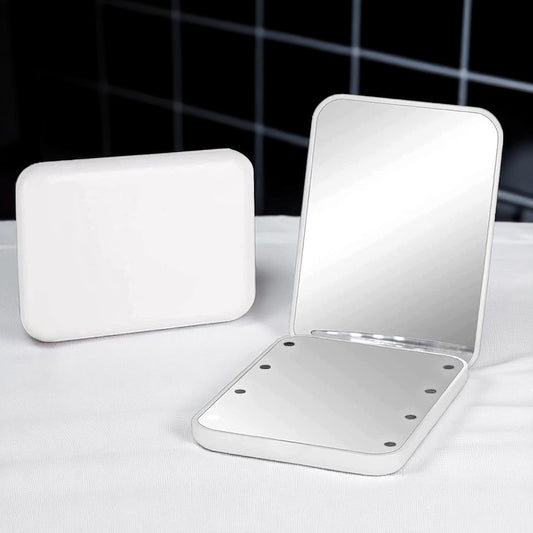 Miroir de Poche - GlowMiniMirror™ - Blanc