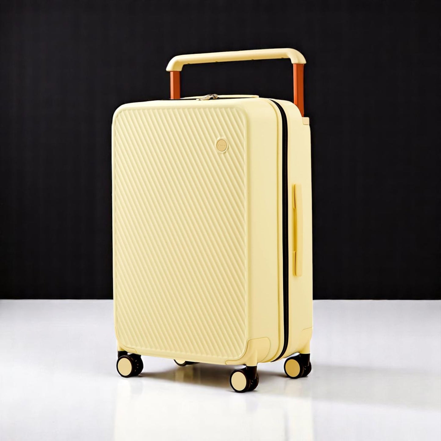 Valise de Voyage - WideRollTravelCase™ - Jaune