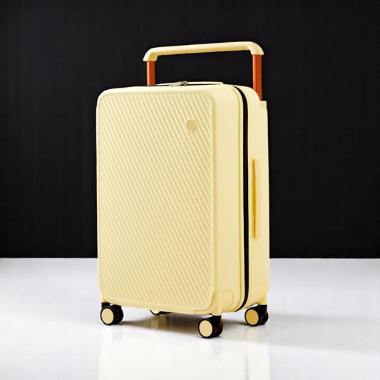 Valise de Voyage - WideRollTravelCase™ - Jaune