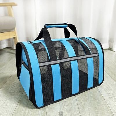 Sac de Transport Chien - MeshPetCarrier™ - Bleu