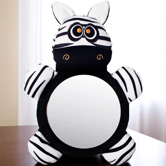 Miroir Voiture pour Bebe - SafeViewBabyMirror™ - Zèbre
