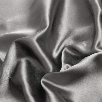 Taie d'Oreiller en Satin - SatinDreamPillow™ - Argenté