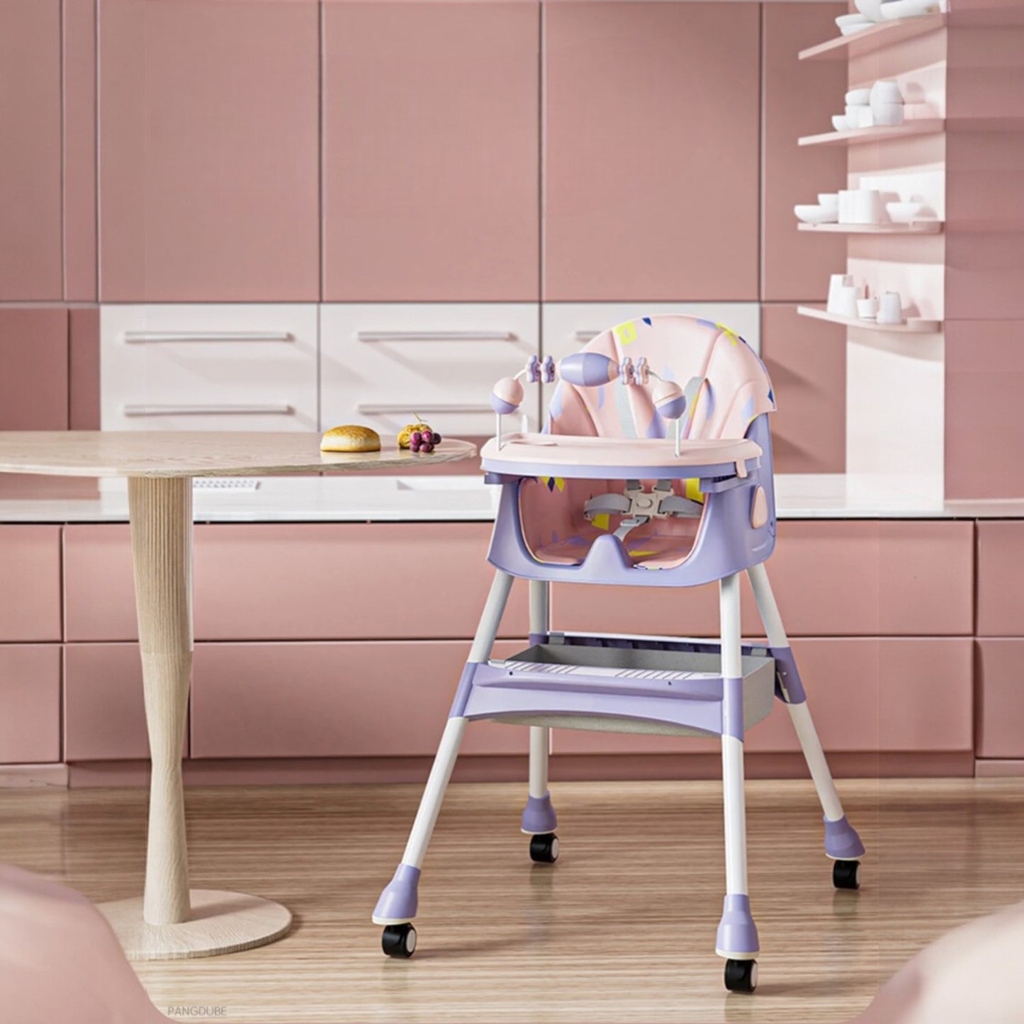 CHAISE POUR BEBE - GrowSeat™ - Rose & Violet