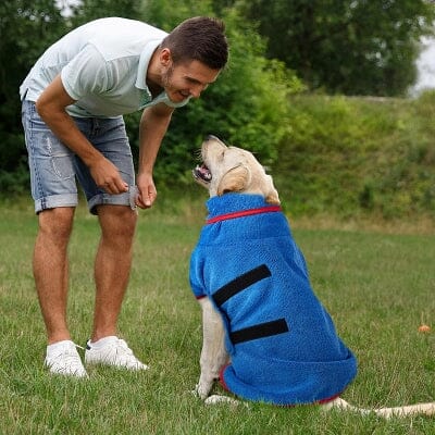 Peignoir pour Chien - DogDryingTowel™ - Bleu
