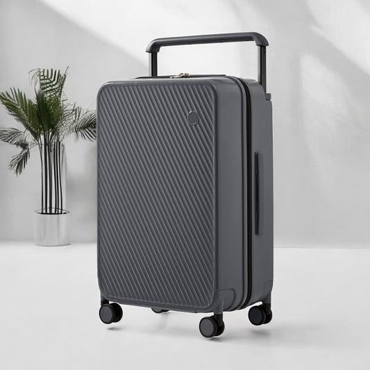 Valise de Voyage - WideRollTravelCase™ - Gris