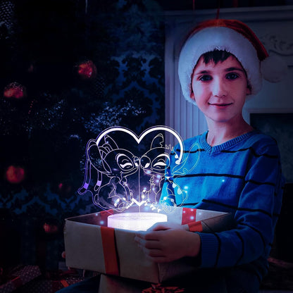 Veilleuse LED - StitchDream™ - Duo Amoureux