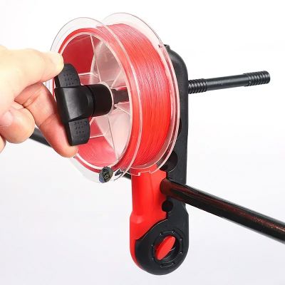 Enrouleur de Ligne de Pêche - FishingLineWinder™ - Rouge&noir