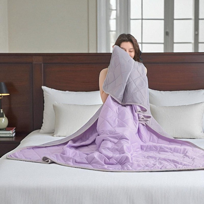 Couette d'Été - ChillBreezeComforter™ - Violet