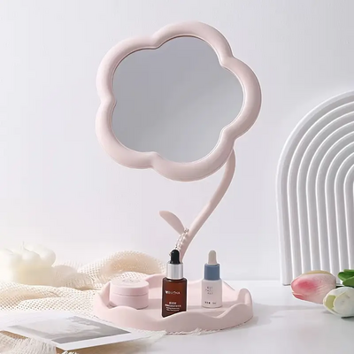 Miroir Maquillage - BloomMirror™ - Rose