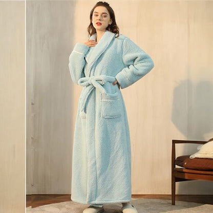 Peignoir De Bain - CozyCottonBathRobe™ - Vert Clair