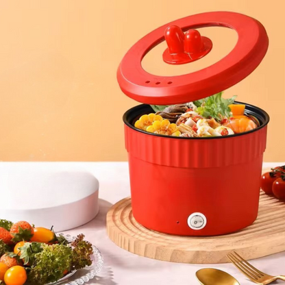 Wok Électrique - CookWok™ - Rouge