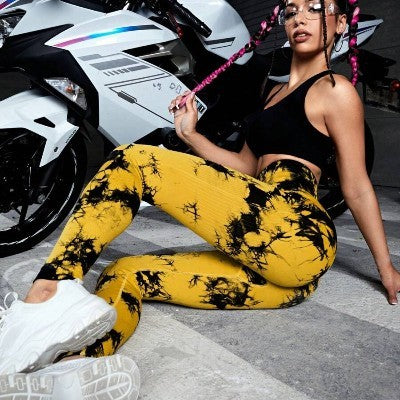 Legging de sport - FlexFitLeggings™ - Jaune