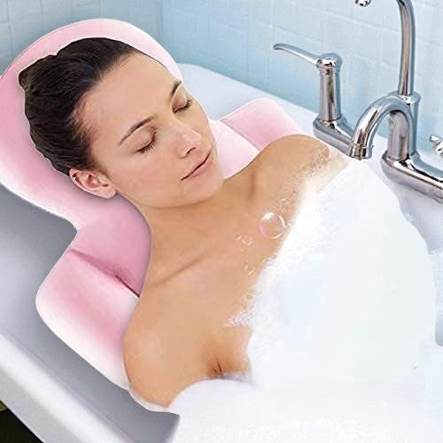 Coussin de Bain - BathRelaxBack™ - Rose