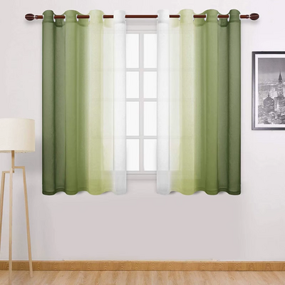 Rideaux - GradientSheerCurtain™ - Vert