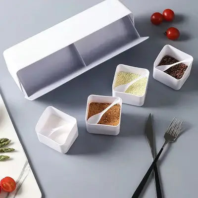 Rangement pour Épices - SeasoningBox™ - Blanc