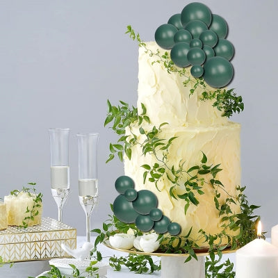 Décoration gâteau - BallCakeTopper™ - Vert foncé