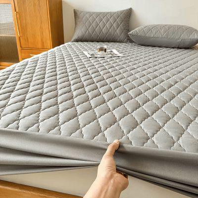 protège-matelas imperméable - ThrowMattressCover™ - Gris