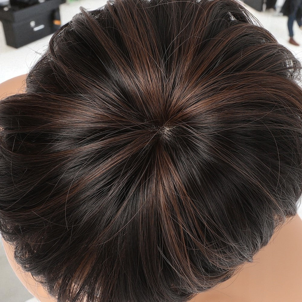 Perruque Courte Femme - NaturalLookPixie™ - Brun foncé