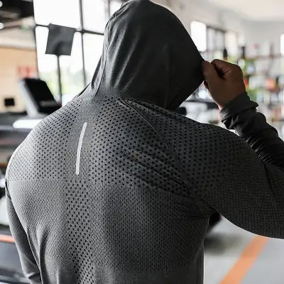 Sweat shirt homme - FitnessSweatshirt™ - Gris