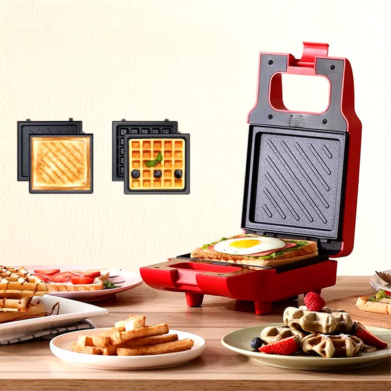 Machine à panini - MiniCuisto™ - Rouge