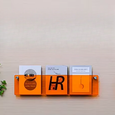 Porte revue mural - ModernStorageRack™ - Orange