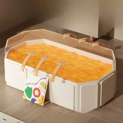 Baignoire bébé pliable - BabyTubFolding™ - Blanc