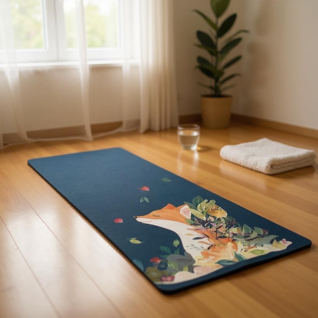 Tapis De Yoga - FlexiYogaMat - Loup