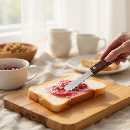 Couteau à Beurre - ButterCheeseBlade™ - Marron